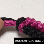 Footrope Turks Head Terminal Knot