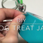 diy dog treat jar