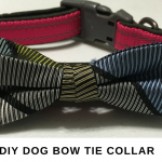 DIY Dog Bow Tie Collar