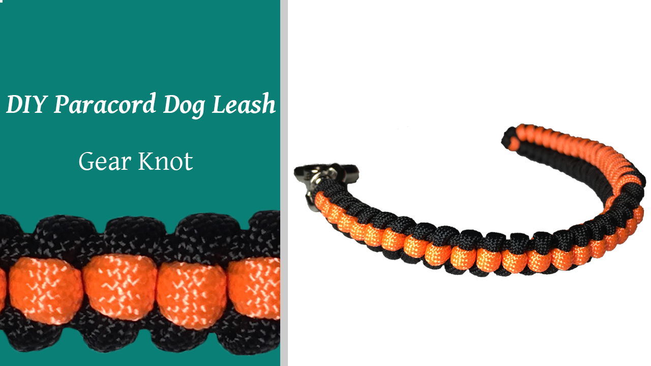 DIY Paracord Dog Leash Gear Knot